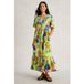 White Stuff Phoebe Robe Verte Multi
