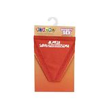 TANGA Riquísima Almeja Tanga Rojo Chica