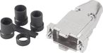 TE Connectivity AMPLIMITE HDP-20 5748676-3 D-sub behuizing Aantal polen: 25 Metaal 180 ° Zilver 1 stuk(s)