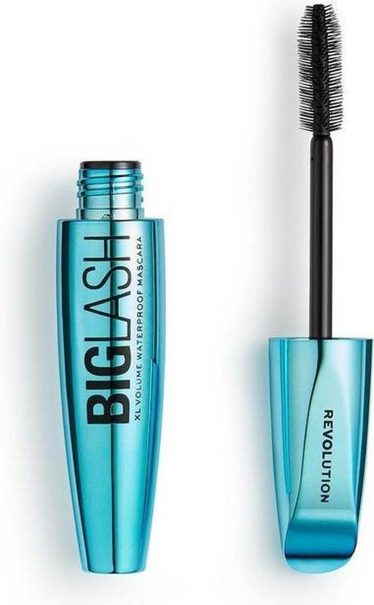 Makeup Revolution - Big Lash Xl Volume Waterproof Mascara - Black - 8G