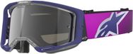 Alpinestars Vision 8 Corp Crossbril – Paars / Lichtgrijs – Zilver spiegel Lens