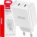 AMIO alimentation 230V, 40W, 2x USB-C, blanc - AMIO-03892
