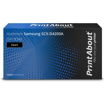 PrintAbout Huismerk Samsung SCX-D4200A Toner Zwart | Compatibel