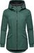 Ragwear Winterjas 'Dowey' donkergroen