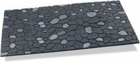 Merkloos Deurmat - Entree mat - Vuil weren - Waterbestendig - 45 x 75 cm - Grijs