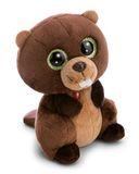 NICI GLUBSCHIS Bobston de bever, 15 cm, bruin - 63045
