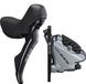 Shimano Schijfremset 105 St-m7025 Links Voor 3 Vinger Zwart/zilver