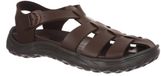MBT Sandalen Haru Mannen Bruin Synthetisch Gesp Platte Sandalen Maat 46