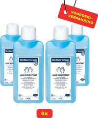 Sterillium GEL Handdesinfectant - 4 x 475ml - 1800 ml - 85% Ethanol - Voordeelverpakking!