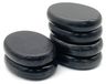 Merkloos Set van 6 Natuurlijke Basalt Hot Stones voor Massage