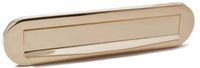 Hardbrass Mariani Briefplaat Ronald Messing Ongelakt 330x79mm