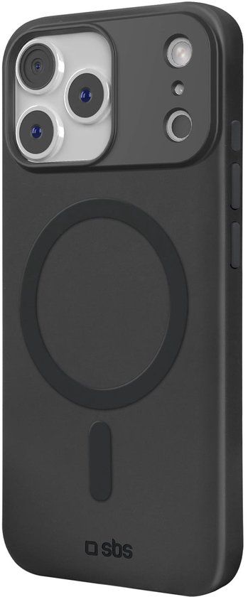 sbs mobile Instinct Cover Apple iPhone 17 Pro Max Zwart MagSafe compatible