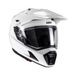 Leatt Casque ADV 8.5 avec lunettes, blanc, 2XL (63/64)