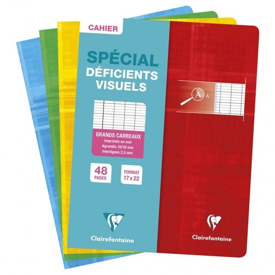 Clairefontaine 3996C schrijfblok & schrift 24 vel
