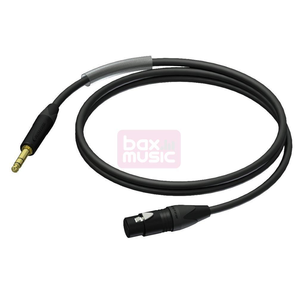 Procab PRA723 XLR female - jack male stereo 1.50 meter