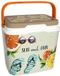 Sunnydays Beach Vibes Koelbox - 29 liter - kunststof - summer print - 39 x 27 x 37 cm