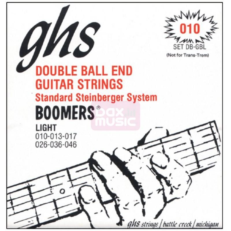 GHS DB-GBL Double Ball End Boomers light snarenset