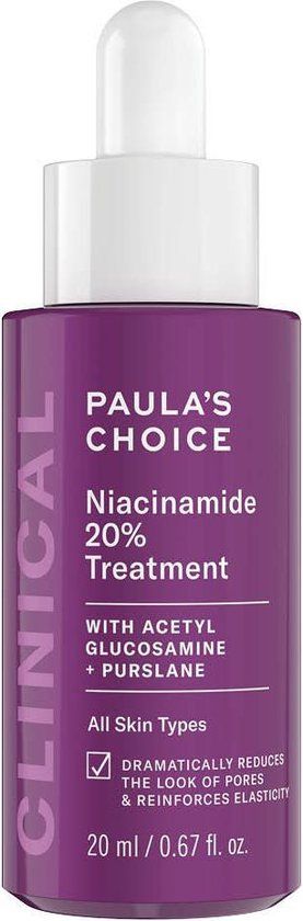 Paula's Choice Clinical 20% Niacinamide Treatment - Minimaliseert Poriën - 20 ml