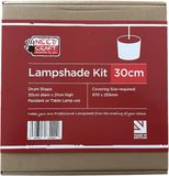 Need Craft Lampenkap KIT 30 cm Wit Rond Metaal