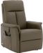 Goossens Fauteuil Troyes - Relaxfauteuil - Leer - Groen