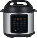 CONTINENTAL EDISON Multikooker/autocuiseur CEMCSP10006L, 6 litres, 1000 watts, noir et acier inoxydable