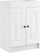 vidaXL Meuble sous lavabo Blanc 78,5 x 37,5 x 81 cm