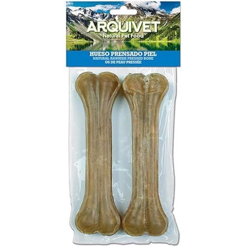 ARQUIVET - Geperste botten van rundleer 20 cm (2 stuks)