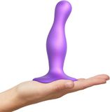 Strap-On-Me Dildo Plug Curvy Metallic Violet Taille S