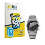 BROTECT Screenprotector 3 Stuks voor Brew Watch Metric Beschermglas transparant