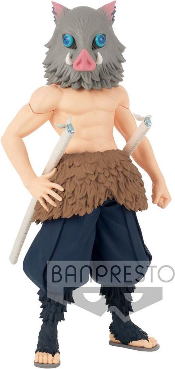 Banpresto Demon Slayer: Kimetsu no Yaiba Grandista PVC Statue Inosuke Hashibira 24 cm
