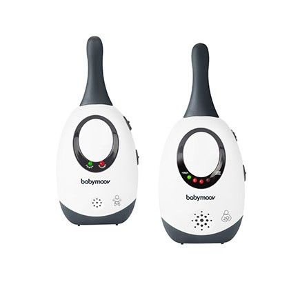 Babymoov Simply Care Babyfoon - Wit/Zwart - 300m Bereik - 2 Adapters