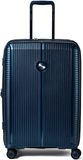 Polestream (STRZ) Polestream Paris 4 wielen Trolley 69 cm met uitbreidingsplooi - Harde bagage - TSA slot - blue metallic