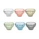 Guzzini Fratelli, Set of 6 Cups, Tiffany, Multicoloured, 12 cm