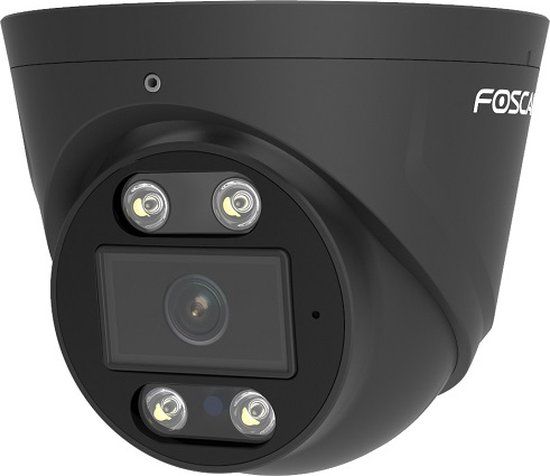Foscam T8EP - UHD PoE IP Camera - Black - Outdoor/Indoor
