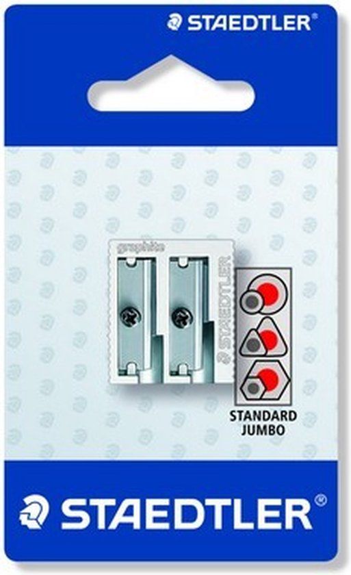 Staedtler Noris Puntenslijper Dubbel Metaal - 4007817510025