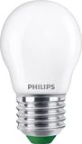 Philips Lampe LED UltraEfficient - 25W - culot E27 - Lumière blanc chaud : 2700K - Verre dépoli - Lampe sphérique P45 - Longue durée de vie