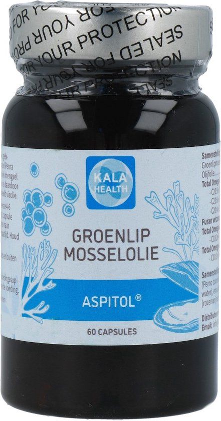 Kala Health Groenlipmossel - Aspitol® - 60 capsules