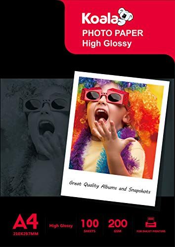 Koala Inkjet Fotopapier A4 Glanzend 100 Vellen 200 g/m²