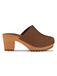 Vivisence Clogs 'B0004' donkerbruin