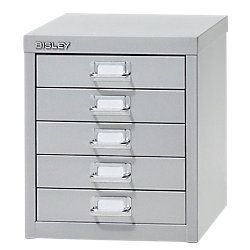Bisley Meerladenkast 5-laden 5 laden Grijs