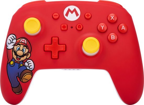 Power A Draadloze Controller voor de Nintendo Switch - Mario Joy