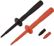 VOLTCRAFT MSS-110 VC-17155625 Veiligheids-testpuntenset Steekaansluiting 4 mm CAT IV 600 V, CAT III 1000 V Rood, Zwart