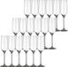 Royal Leerdam Carre Champagneglazen - 24 stuks - 220 ml - Glas
