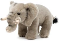 Uni-Toys - Olifant, staand - 31 cm (lengte) - pluche dier, knuffeldier