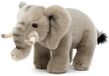 Uni-Toys - Olifant, staand - 31 cm (lengte) - pluche dier, knuffeldier