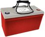 Uniteck Agm-accu 100ah Rouge