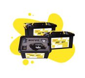 Jovi Starterset, 3 technologiekoffers met Steam-activiteiten voor in totaal 12 leerlingen, inclusief micro:bit-platen, verlengplaat en andere noodzakelijke componenten
