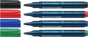 Schneider Schrijfwaren Schneider permanent marker - Maxx 130 - ronde punt - set 4 kleuren