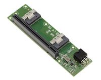 KALEA-INFORMATIQUE 2-Port SFF-8654 8i naar PCIe Gen 4.0 x8 of x16 kaart