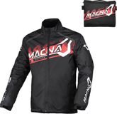 Macna Rainossi Motorfiets Regenjas - Zwart/rood/wit